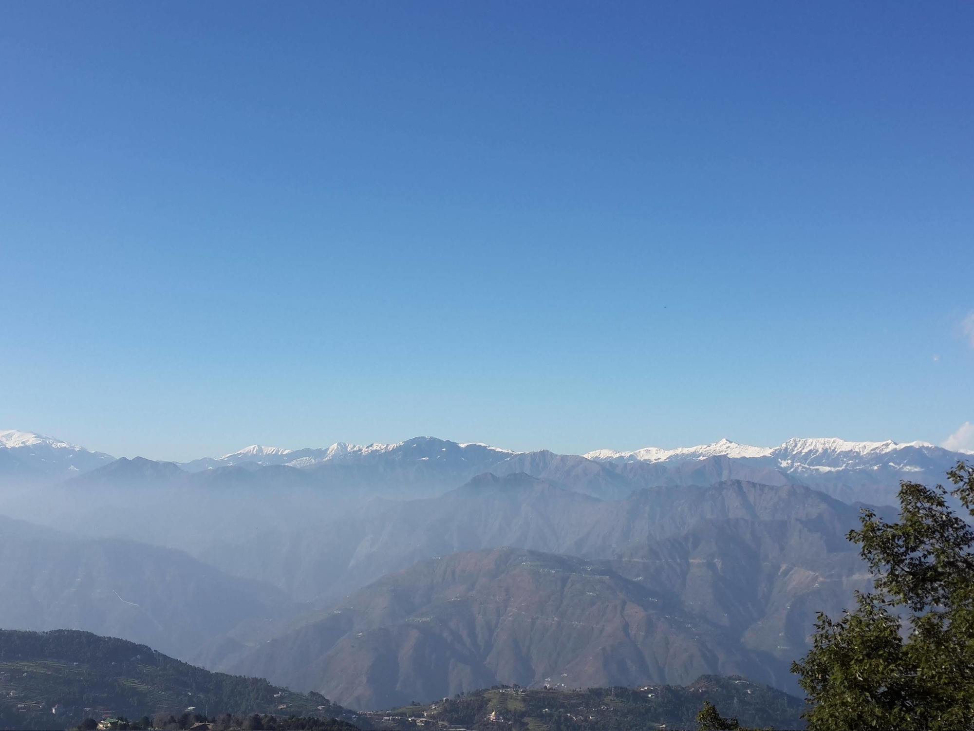 Valley View Hotel Mussoorie Exteriör bild